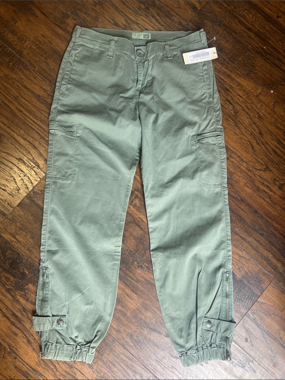 David Kahn Sophie Flight Pants in Bondi wash size 27 NWT
